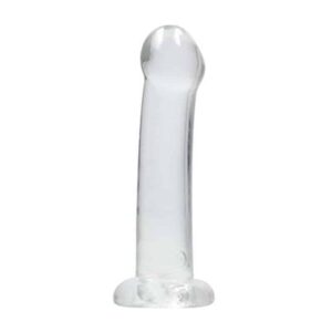 Dildo Non-Realistic Crystal Clear 7 /17 Cm Transparente Realrock
