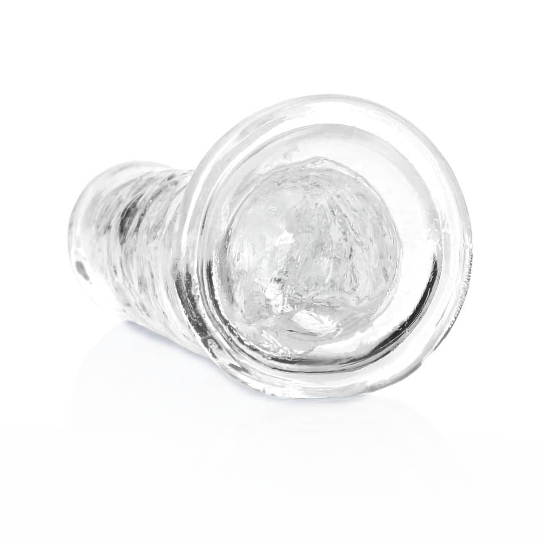 Dildo Straight Realistic Crystal Clear 7 /18 Cm Transparente Realrock - Image 5