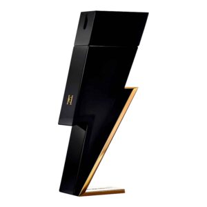 Frasco Carolina Herrera Bad Boy Eau de Toilette em forma de relâmpago