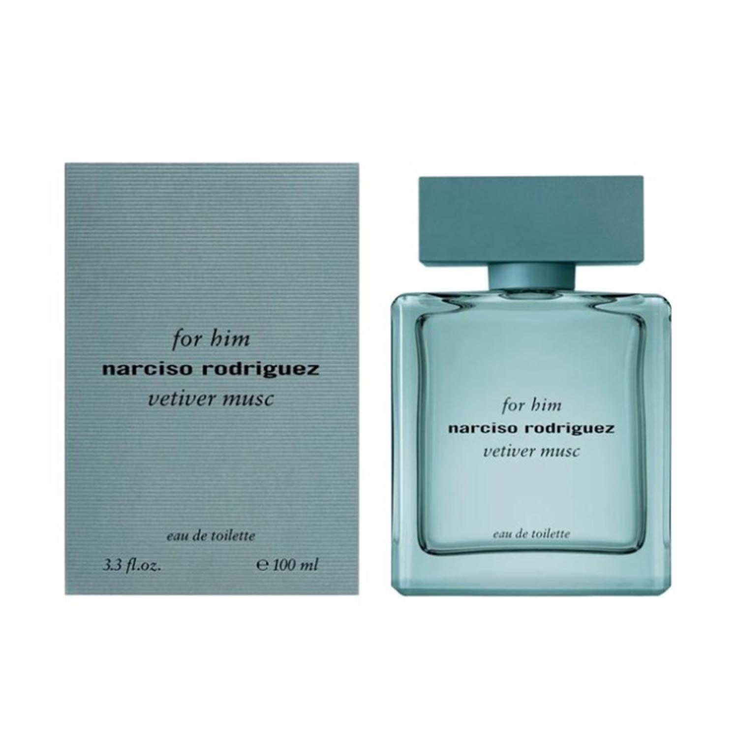 Frasco Narciso Rodriguez For Him Vetiver Musc Eau de Toilette 100 ml