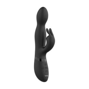 Vibrador Niva Rotating Rabbit Preto Vive