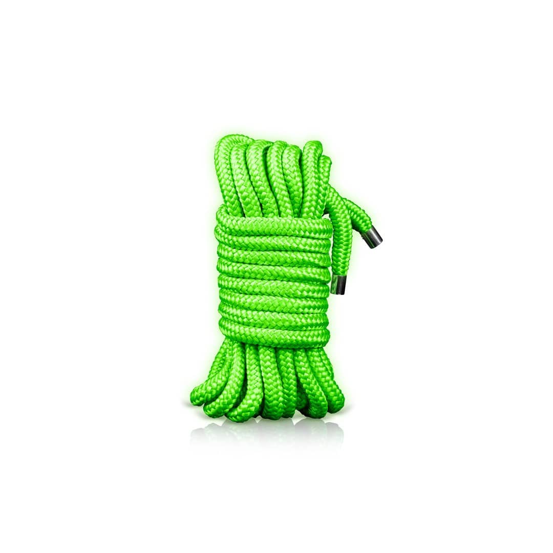 Corda Bondage Fluorescente Glow In The Dark 16.4 Ft /5 M Ouch! - Image 4