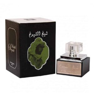 Frasco Lattafa Sheikh Al Shuyukh Black Eau de Parfum 50 ml preto