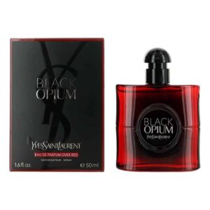 Yves Saint Laurent Black Opium Eau De Parfum Over Red 50ml