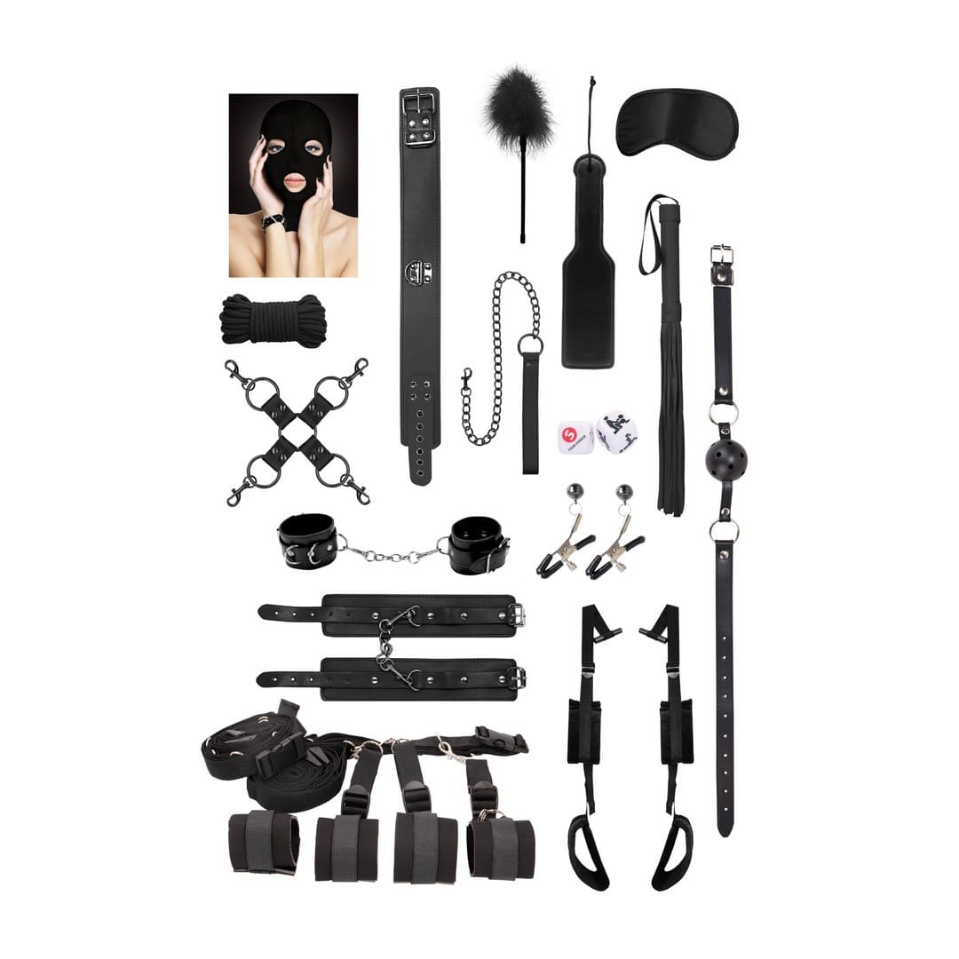 Kit Bondage Advanced Bondage Preto Ouch! - Image 4