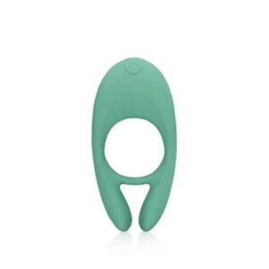 Anel Para O Pénis Ultra Soft Silicone Pointed Blue Grass Loveline