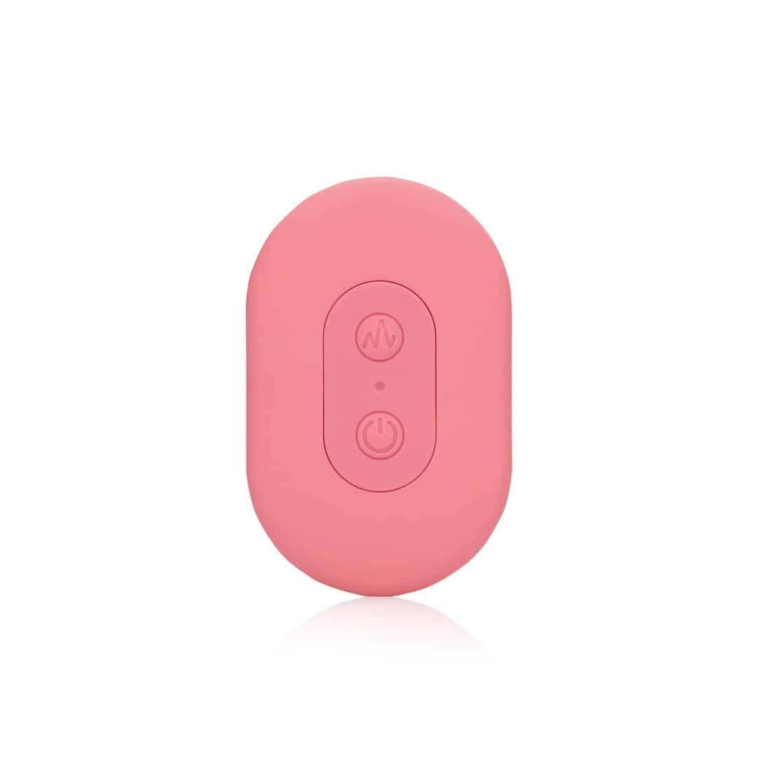 Ovo Vibratório Com Comando Ultra Soft Silicone Pink Arabesque Loveline - Image 6