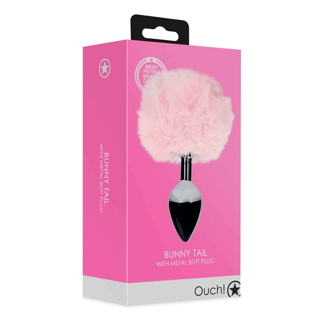 Plug Anal Com Cauda De Coelho Rosa Ouch! - Image 2