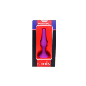 Plug Anal Médio Roxo Intimen
