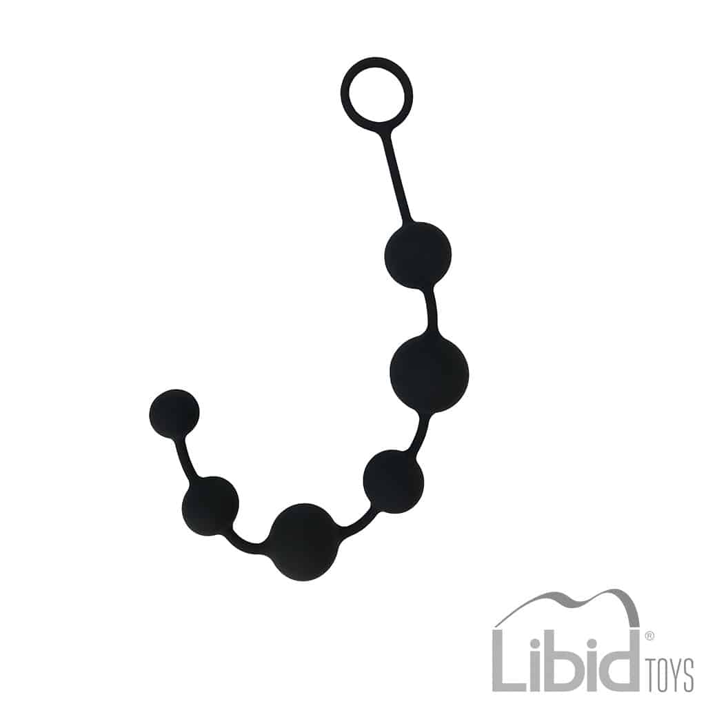 Tira De 6 Pérolas Anais Pamba Preto Intimen