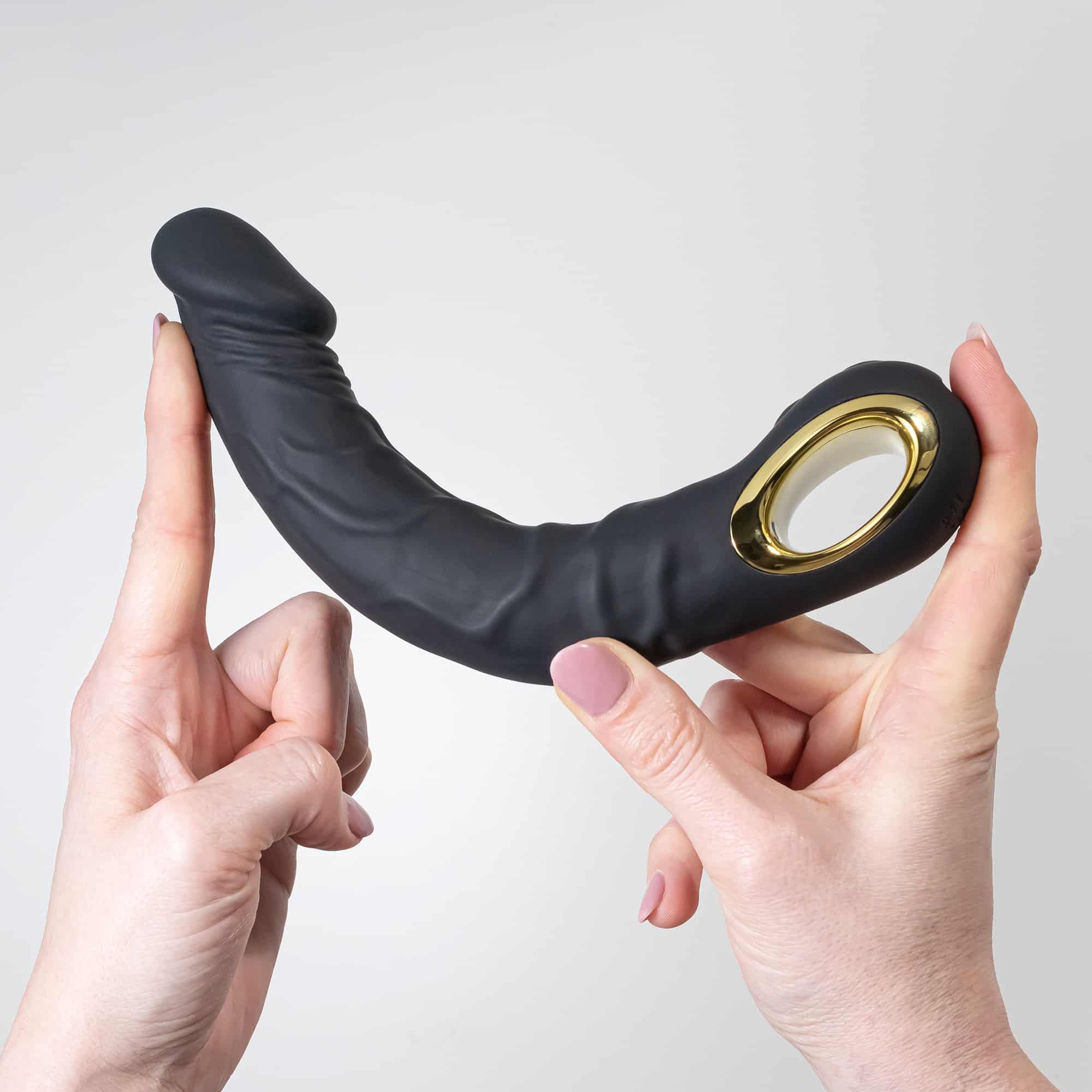 Vibrador Flexível Magnus Bend Preto Crushious - Image 7