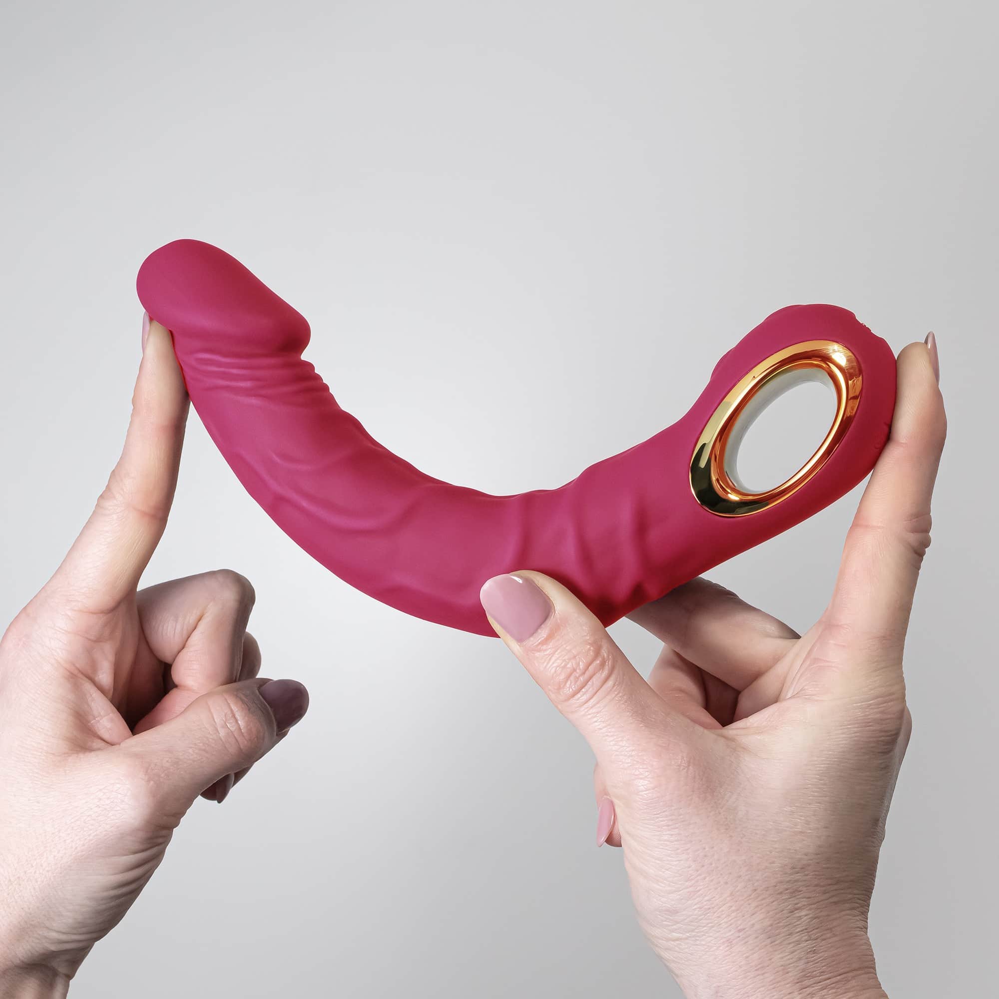 Vibrador Flexível Magnus Bend Rosa Crushious - Image 7