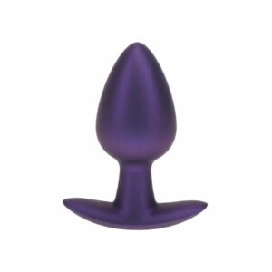 Plug Anal Smooth Silicone Medium 3,1 /7,9 Cm Metallic Purple Ouch!