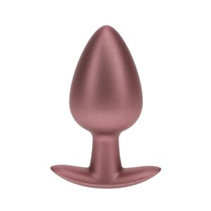 Plug Anal Smooth Silicone Large 3,5 /8,9 Cm Rose Gold Ouch!