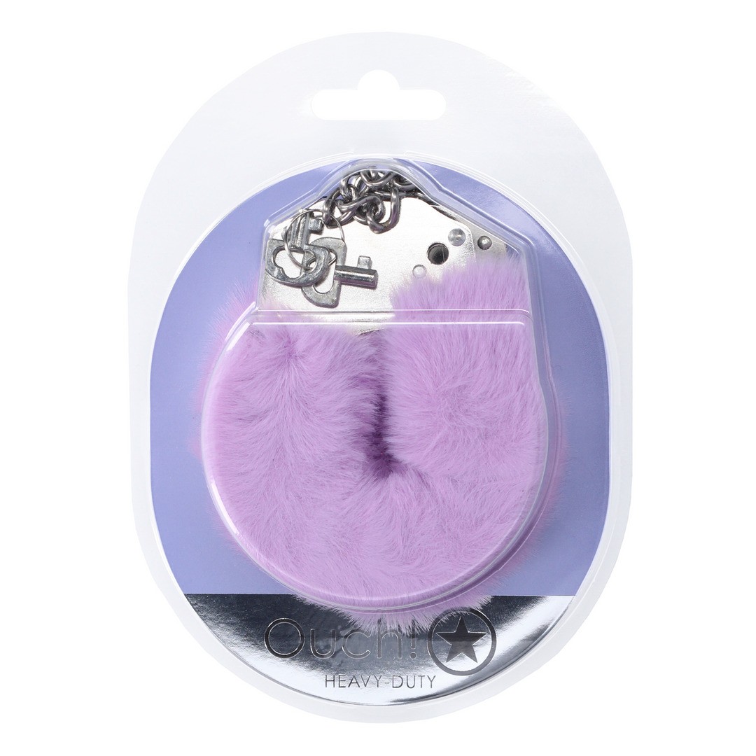 Algemas Com Pelúcia Heavy-Duty Fluffy Lavender Ouch! - Image 2