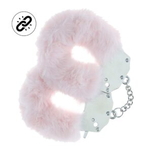Algemas Com Pelúcia Heavy-Duty Fluffy Powder Rosa Ouch!