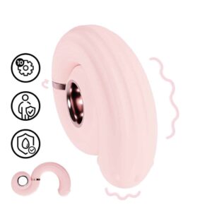 Vibrador Com Pérolas Rotativas Perles Swirl Rosa Loveline