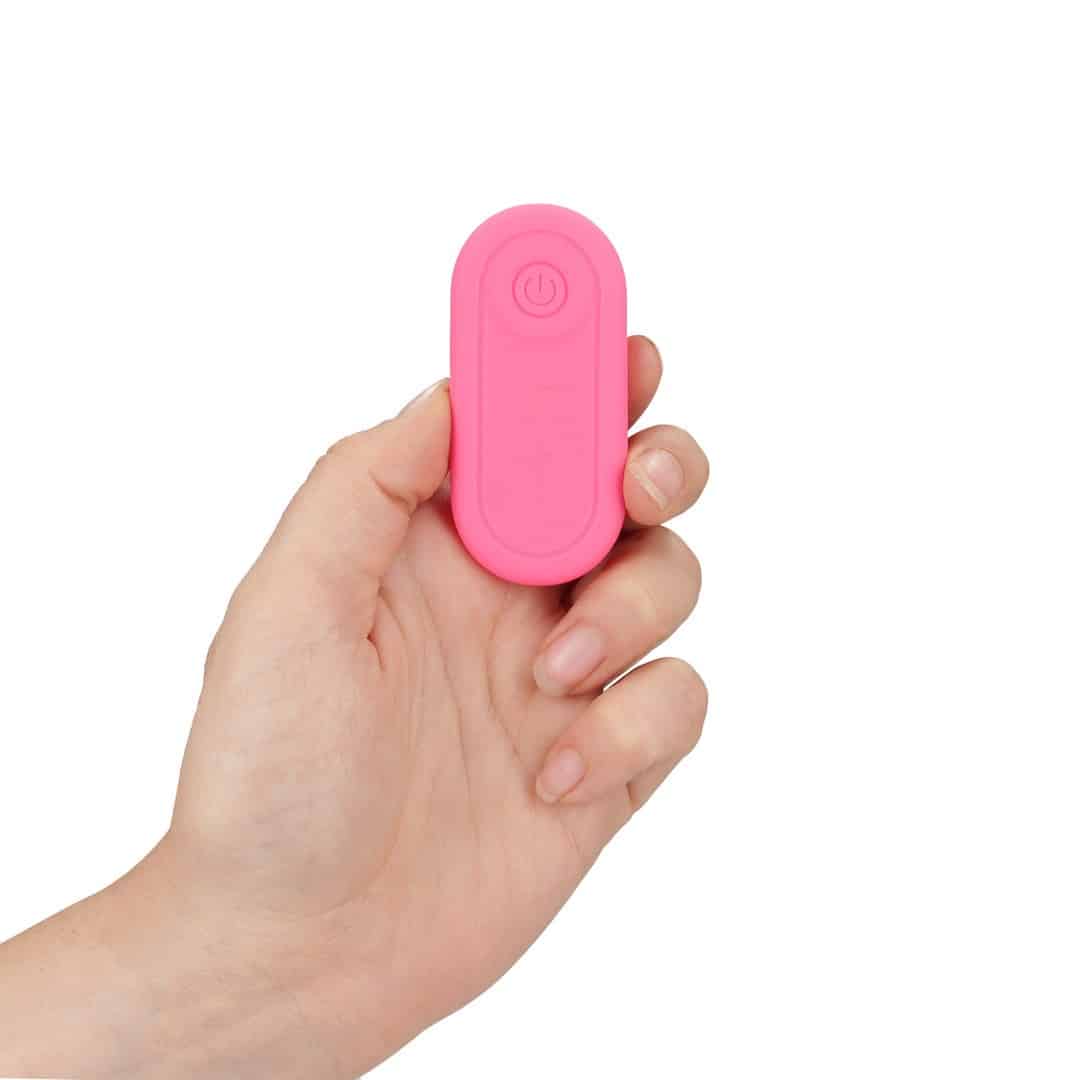 Ovo Vibratório Com Comando G-Spot Vibe Rosa Loveline - Image 6