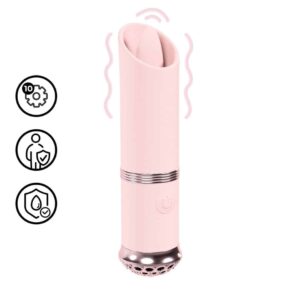 Vibrador Luxe Mini Lipstick Vibe Rosa Lovenile