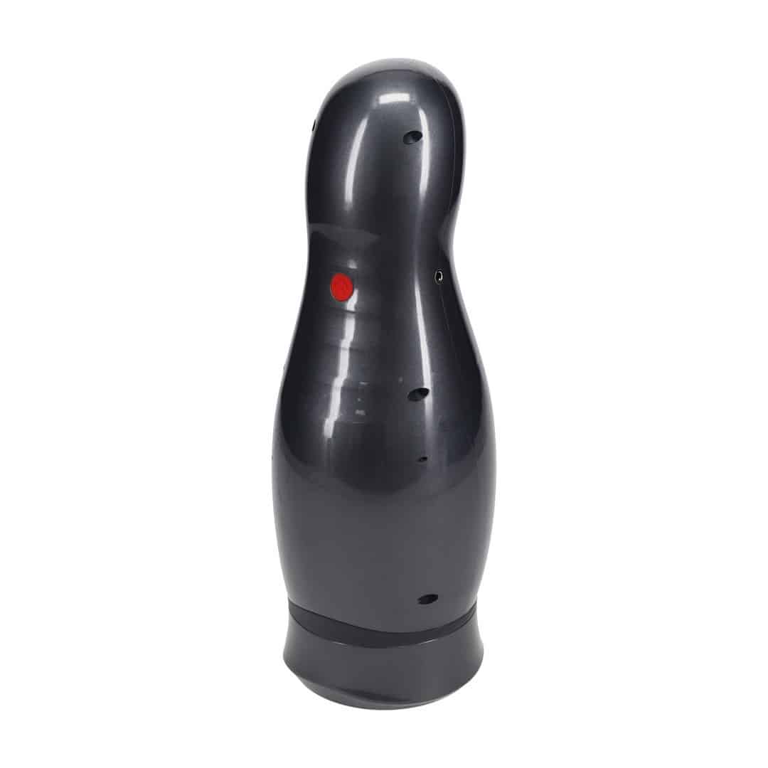 Masturbador Vibratório Com Sucção E Suporte De Telefone Virtuo Gun Metal Pumped - Image 4