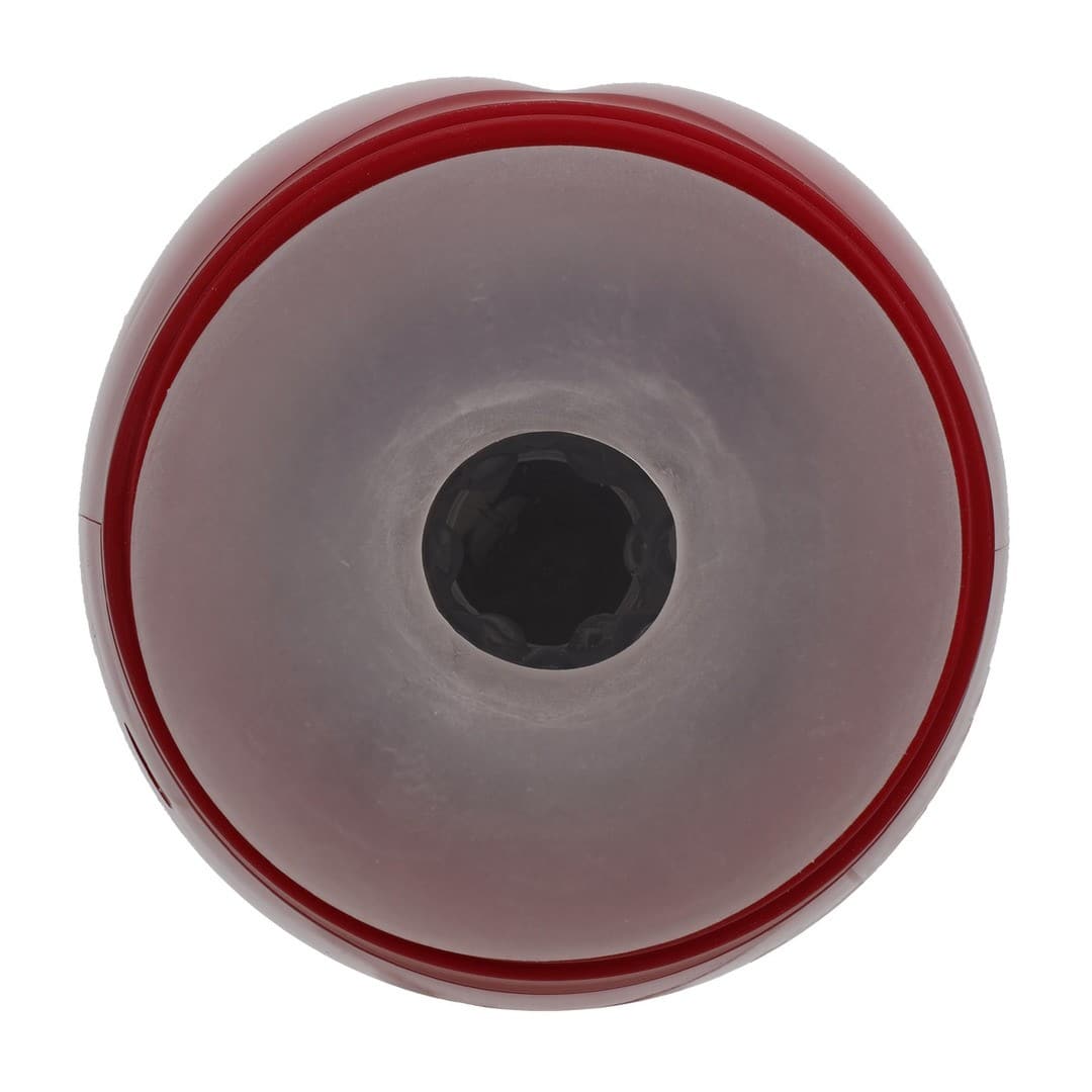 Masturbador Vibratório Com Sucção E Suporte De Telefone Virtuo Metallic Red Pumped - Image 3