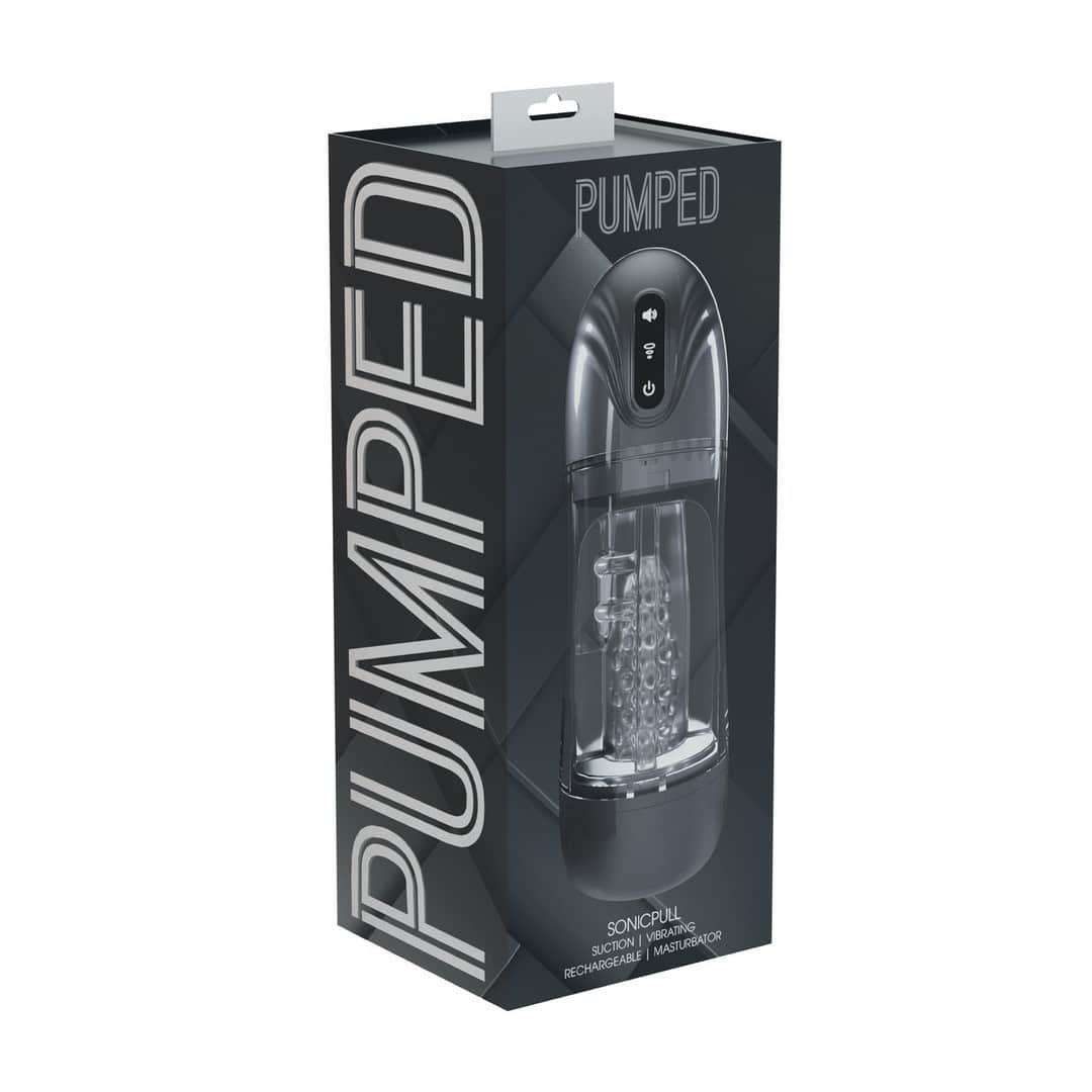 Bomba De Masturbação Com Sucção E Vibração Sonicpull Multimedia Enhanced Gun Metal Pumped - Image 2