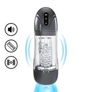 Bomba De Masturbação Com Sucção E Vibração Sonicpull Multimedia Enhanced Gun Metal Pumped
