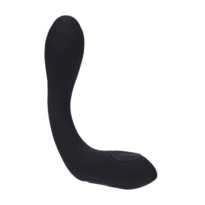 Estimulador De Próstate Flexível Em Silicone Com Vibração E Função De Aquecimento Preto Levelz
