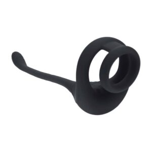 Anel Para O Pénis Tri O De Silicone Com Comando E Estimulador Levelz