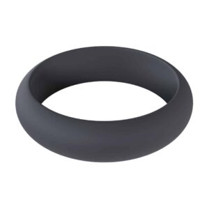 Anel Para O Pénis Em Silicone Wide O Xxl 55Mm Preto Levelz