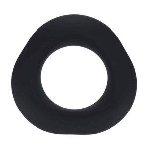 Anel Para O Pénis Em Silicone Líquido Ergo Preto Levelz