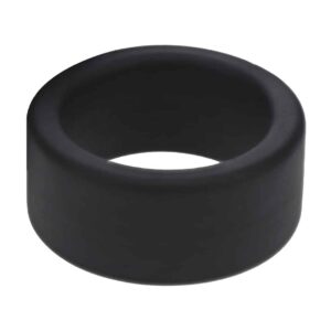 Extensor De Testículos Em Silicone Líquido S 34Mm Preto Levelz