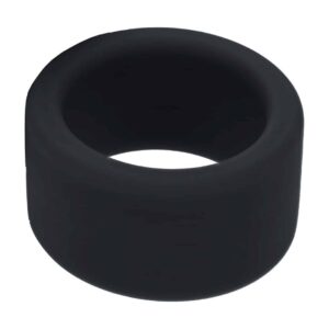 Extensor De Testículos Em Silicone Líquido M 34Mm Preto Levelz