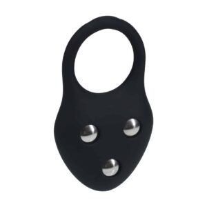 Anel De Treino Para O Pénis Em Silicone L Preto Levelz