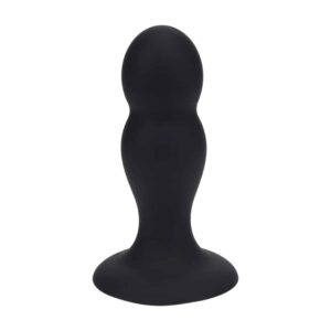 Plug Anal De Silicone Líquido Doble Ratter M Preto Levelz