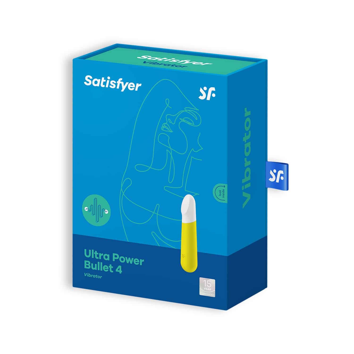 Bala Vibratória Ultra Power Bullet 4 Satisfyer Amarela - Image 6