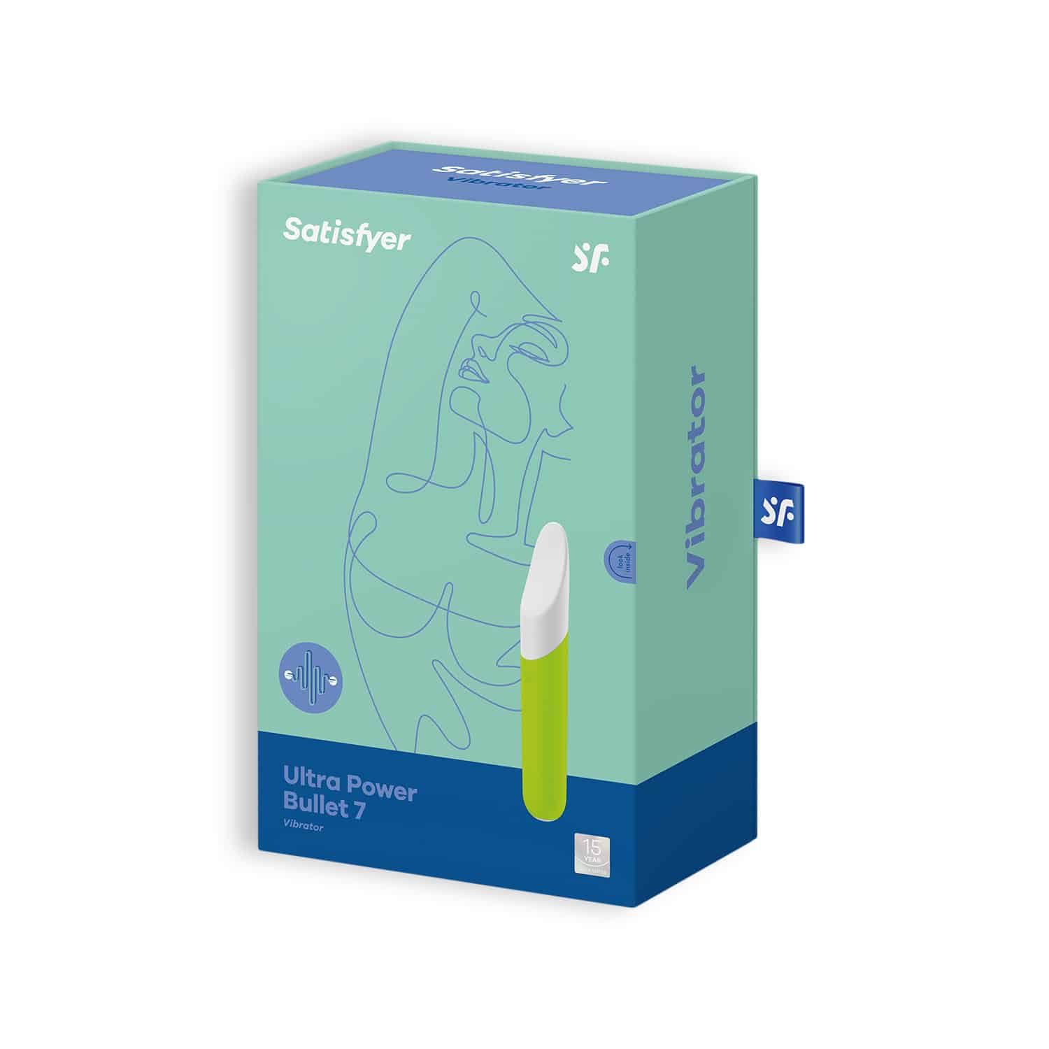 Bala Vibratória Ultra Power Bullet 7 Satisfyer Verde - Image 7
