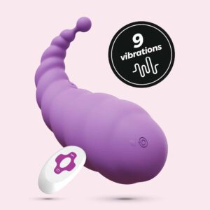 Cocoon Ovo Vibratório Recarregável Com Comando À Distância Crushious Roxo