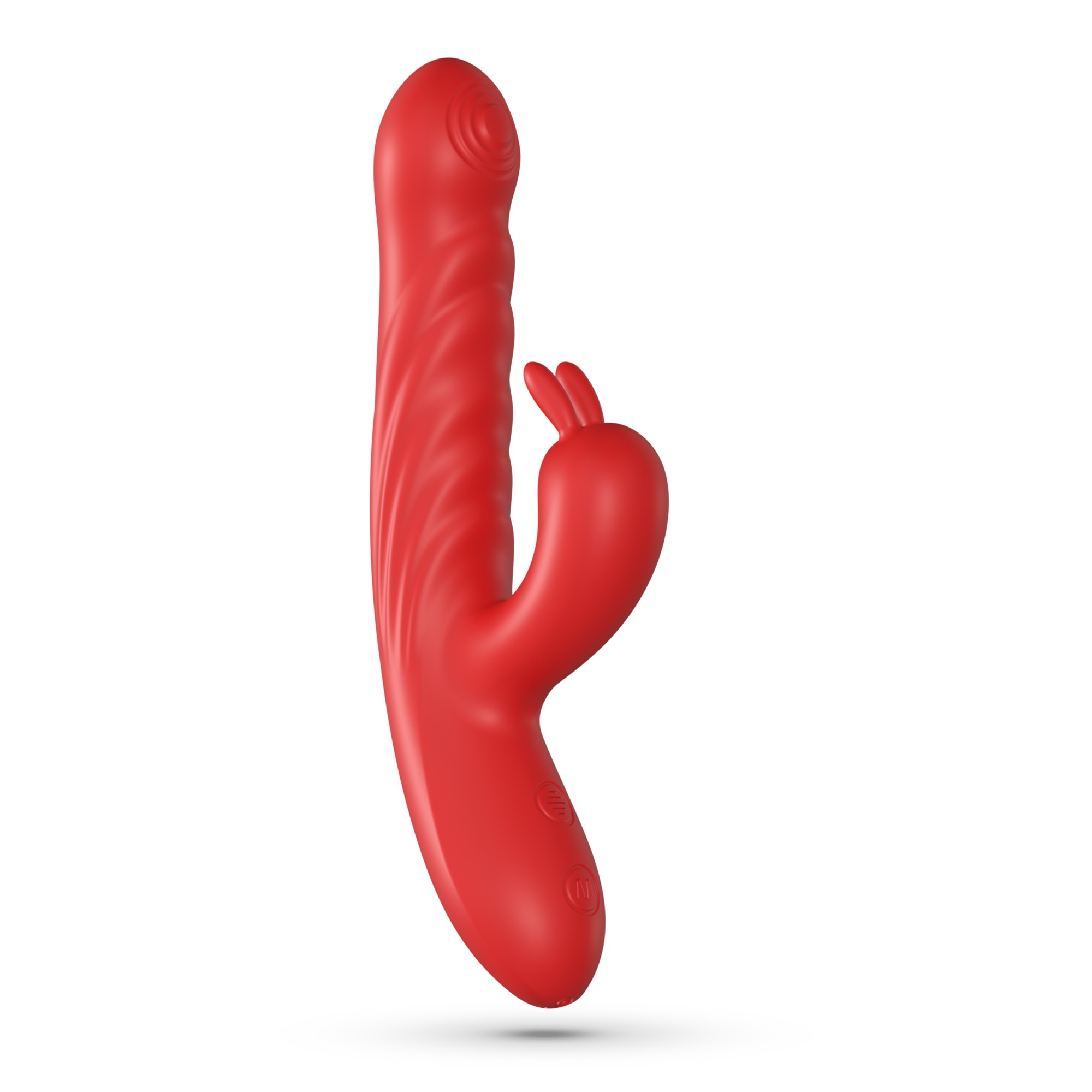 Lapin Vibrador Recarregável Rabbit Com Impulso Vermelho Crushious - Image 2