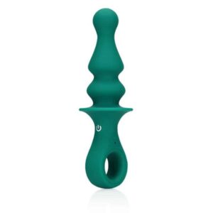 Plug Anal Peão Com Vibração Peacock Plume Loveline