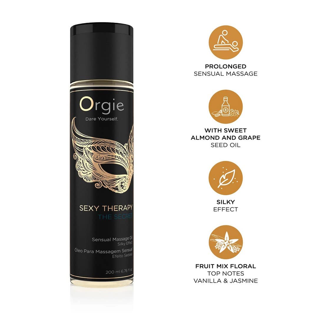 Óleo De Massagem Sexy Therapy The Secret 200Ml Orgie - Image 2