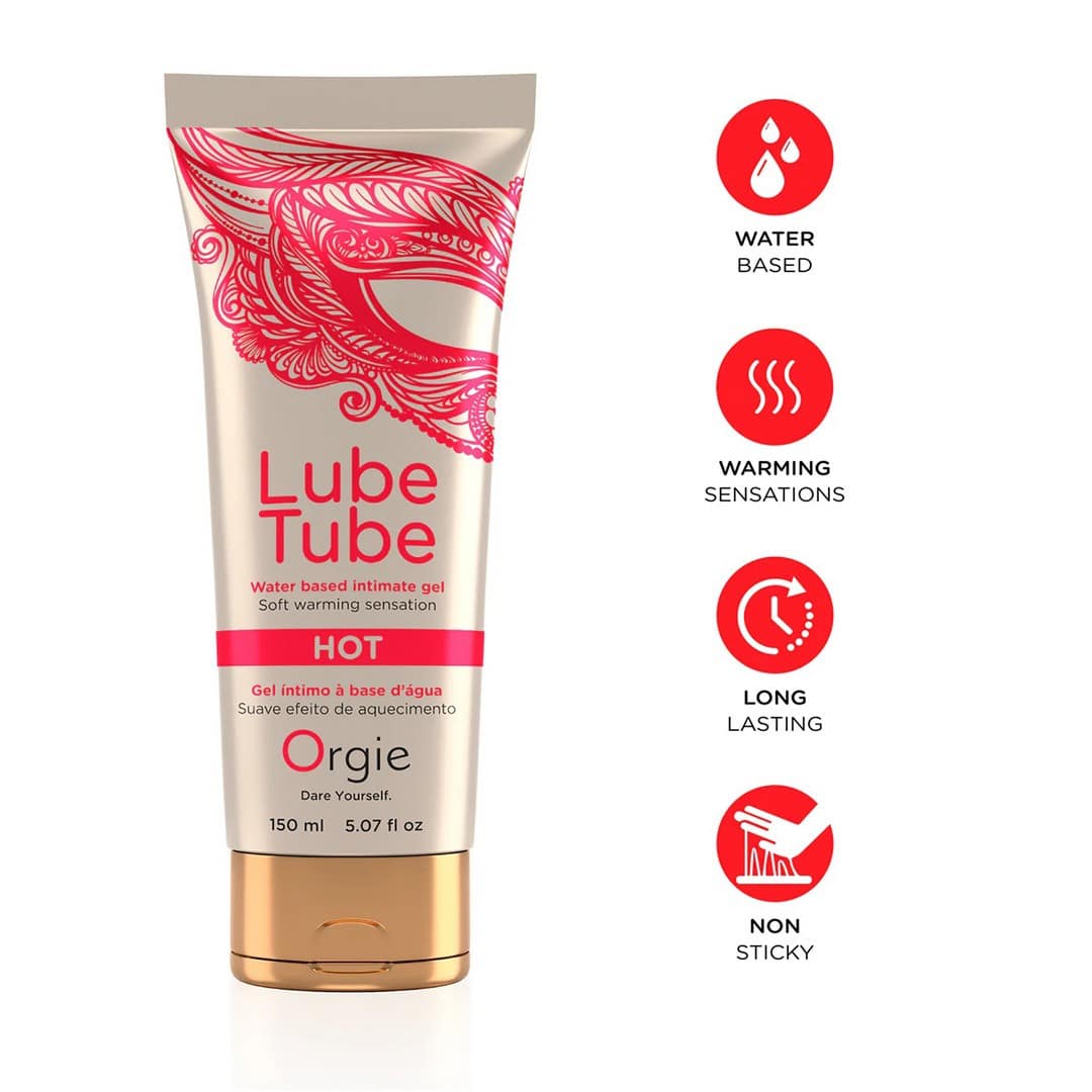 Lubrificante À Base De Água Com Efeito De Aquecimento 150Ml Orgie - Image 2