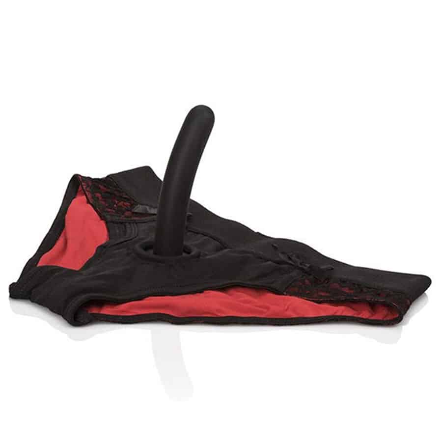 Calexotics - Scandal Conjunto De Calcinha Vermelha Com Consolo Tamanho L/Xl