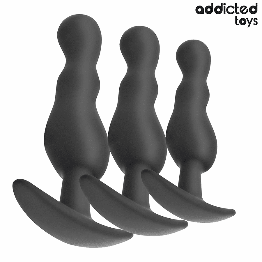 Addicted Toys - Conjunto De 3 Plug Anal Modelo 1 - Image 2