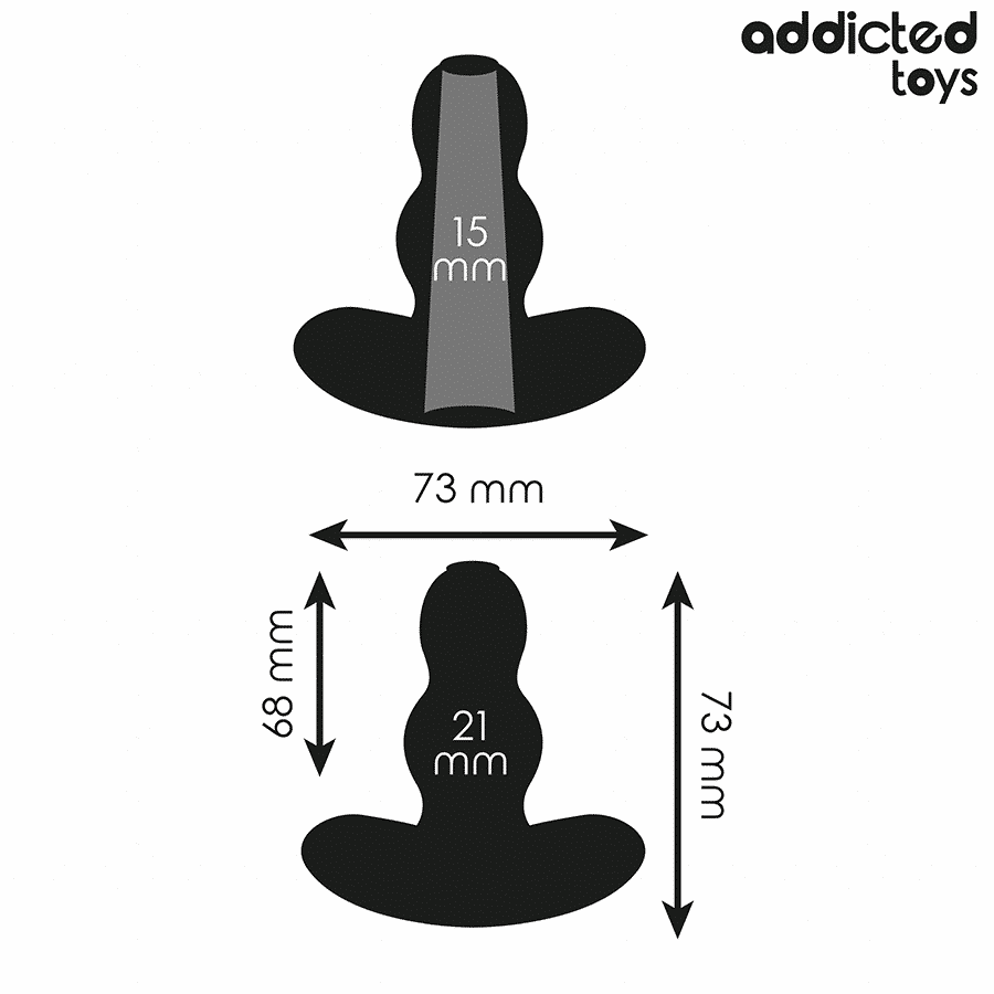 Addicted Toys - Plug Anal Oco Tamanho S 7,3 Cm - Image 4