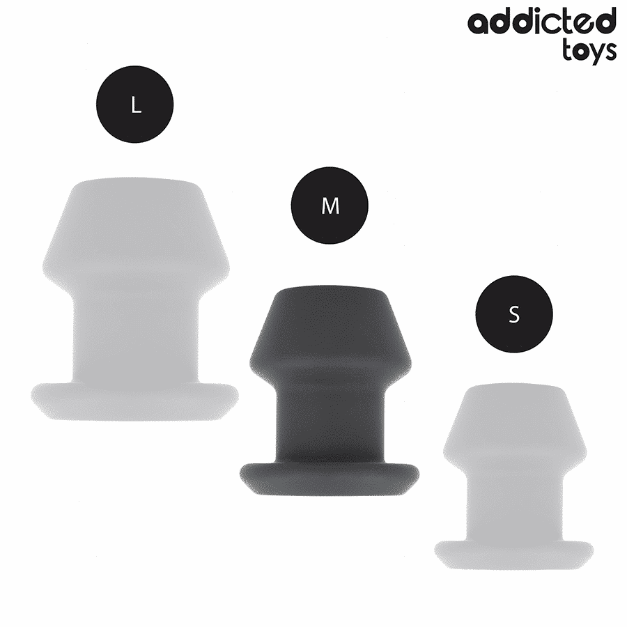 Addicted Toys - Plug Anal Extremo Oco Tamanho M 8,7 Cm - Image 5