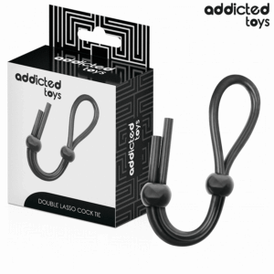 Addicted Toys - Corda De Silicone Para O Pênis De Alça Dupla