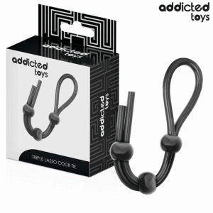 Addicted Toys - Corda De Silicone Para O Pênis De Triplo Loop