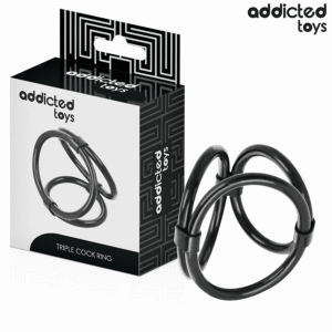 Addicted Toys - Anel Triplo Para O Pênis