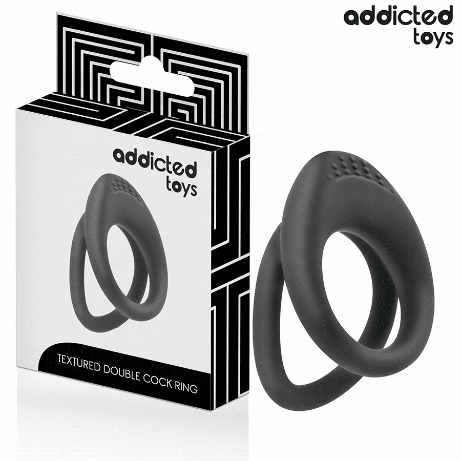 Addicted Toys - Anel De Pênis Com Dupla Textura